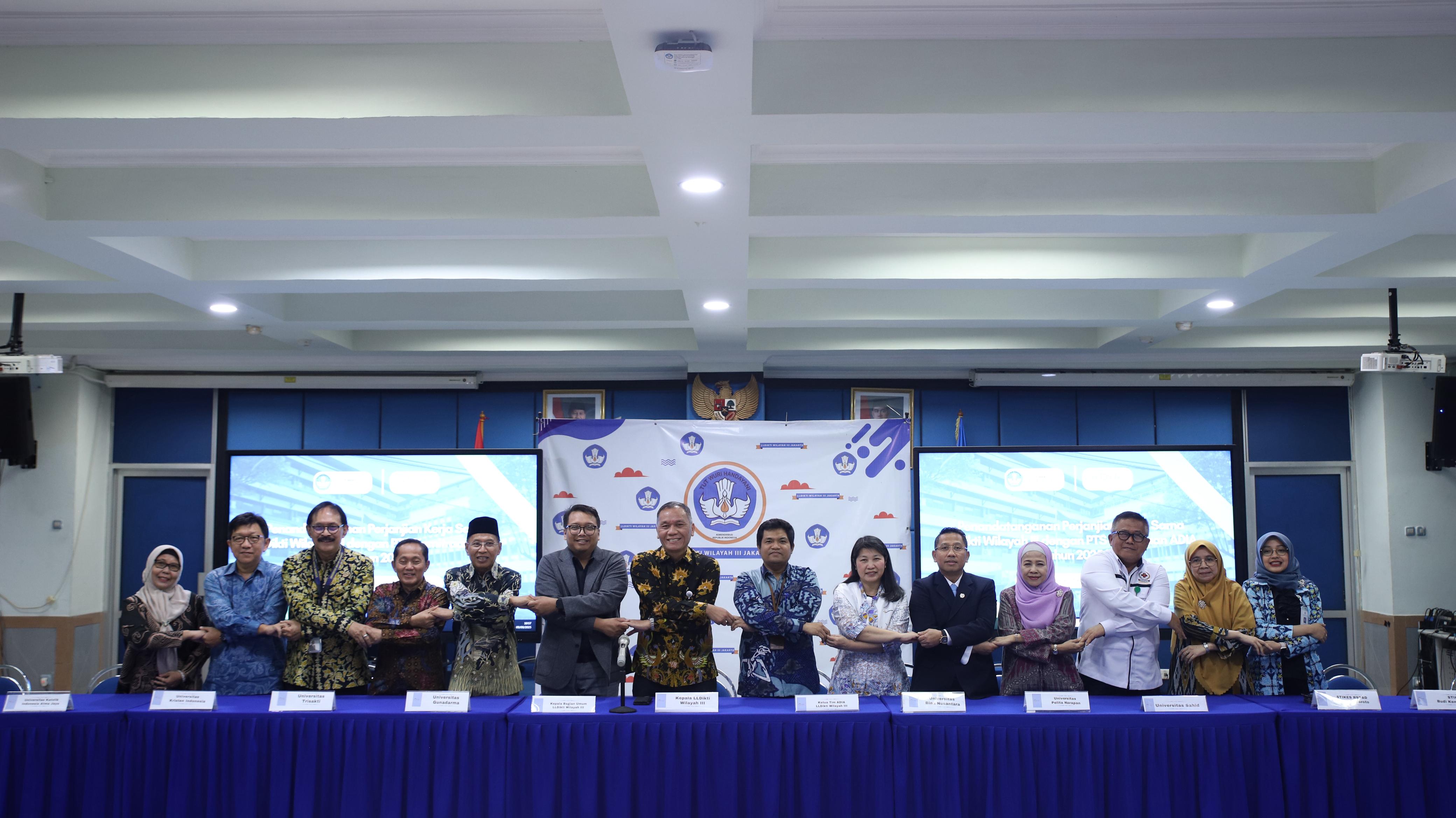 STIK Budi Kemuliaan & LLDIKTI III Berkomitmen Cegah Kekerasan di Lingkungan Kampus